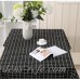 Algodón Lino mantel celosía hogar geometría Rectangular manteles de mesa cubierta de tela ali-14614838